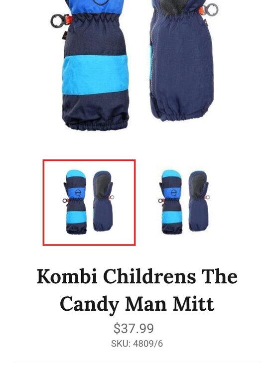 Kombi Mittens toddler - Picture 6 of 6